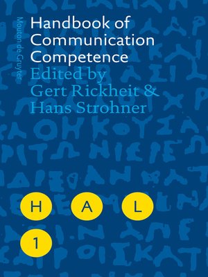 cover image of Handbook of Communication Competence